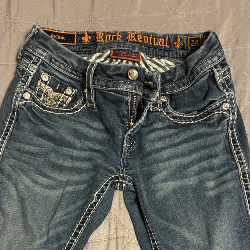 Rock Revival Women's Indigo Skinny Jeans